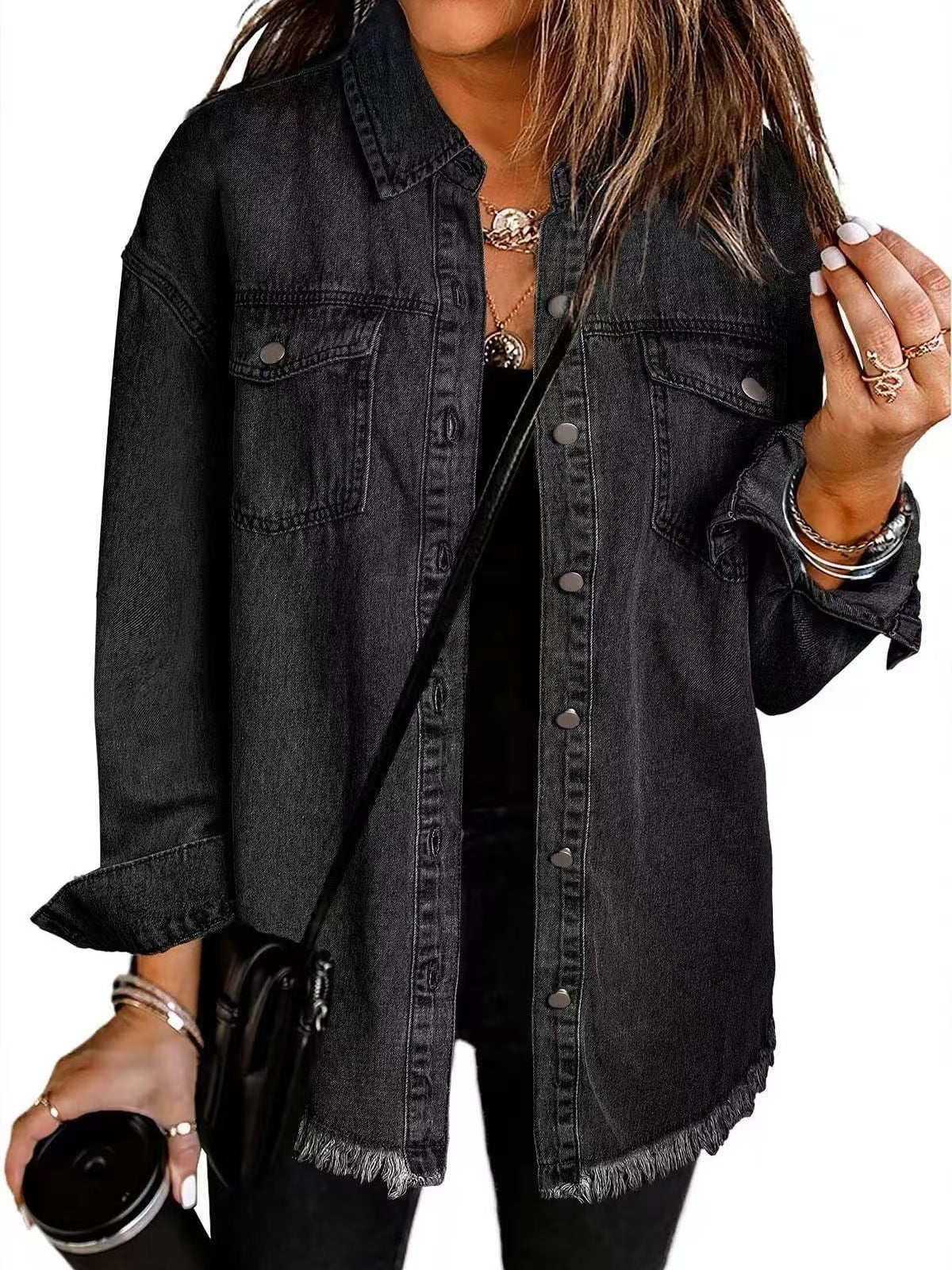 Beeckhoven™ | Stijlvolle Denim Jas Voor Dames