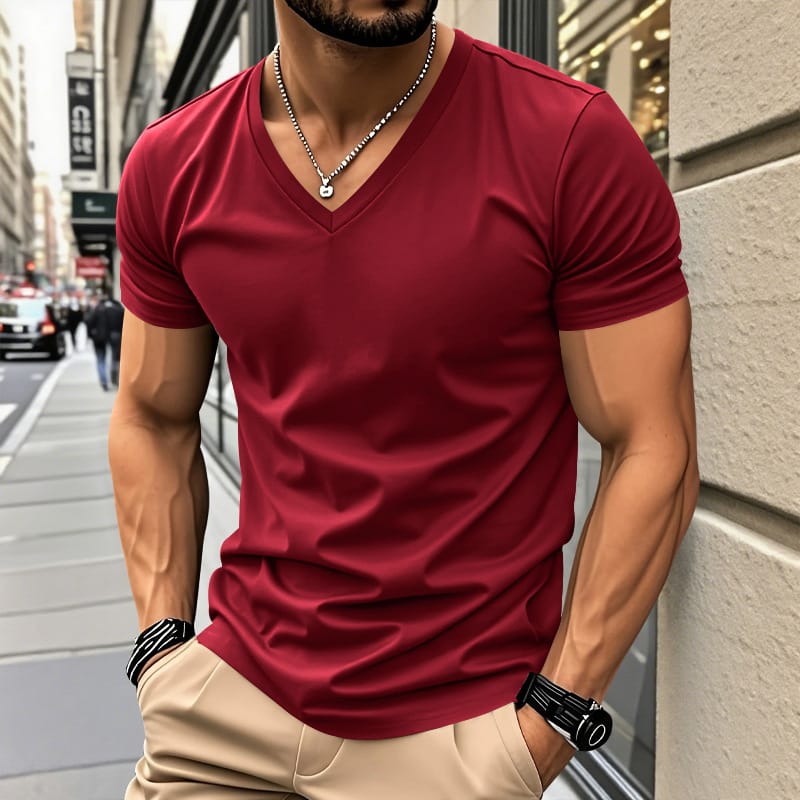 Beeckhoven™ | Modern V-Hals T-Shirt
