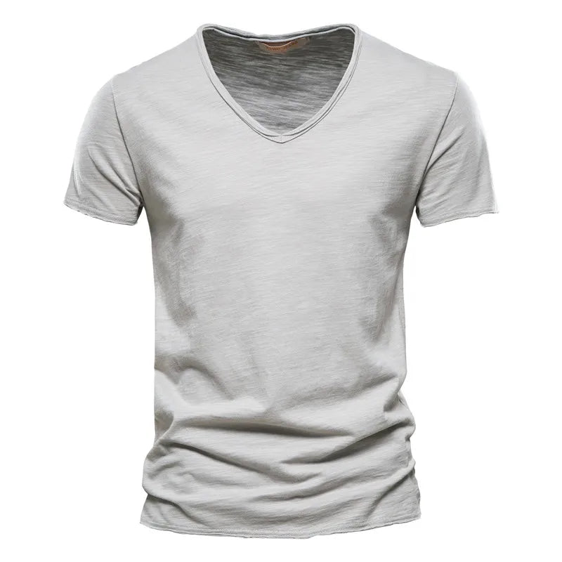 Beeckhoven™ | Katoenen Zomershirt Met Ronde Hals