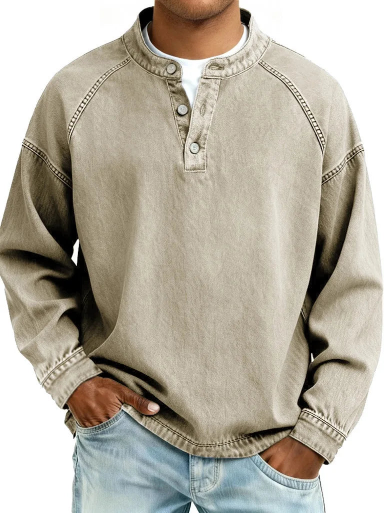 Beeckhoven™ | Vintage Heren Shirt Met Knopen