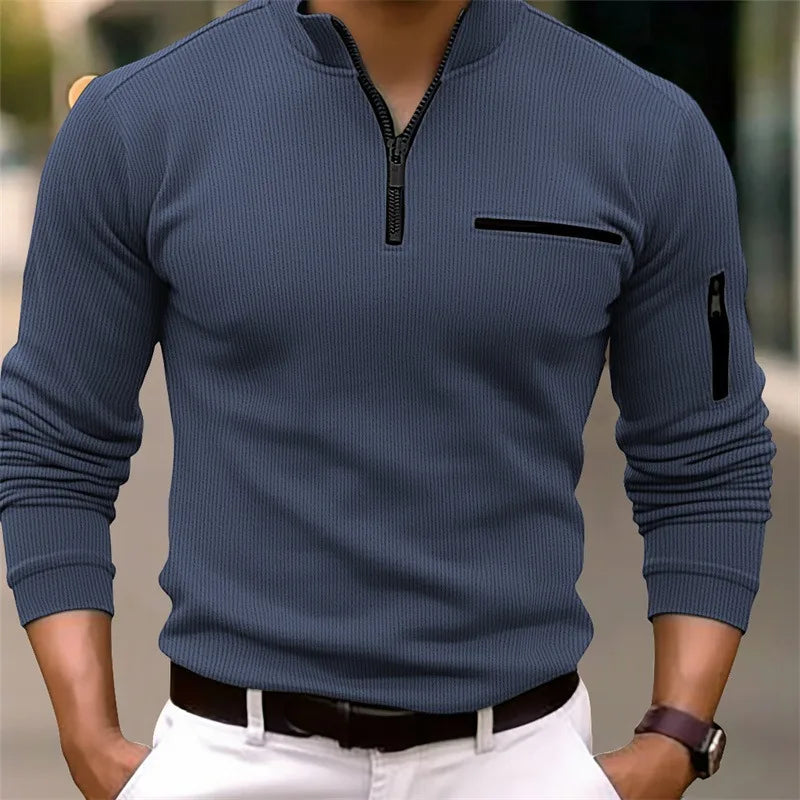 Beeckhoven™ | Outdoor Longsleeve met Halve Rits