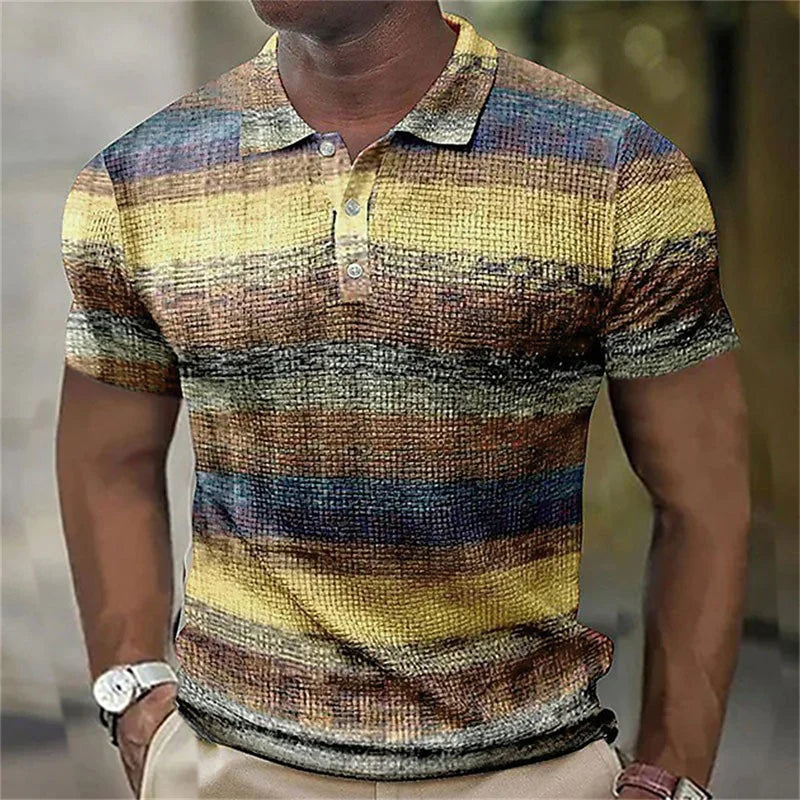 Beeckhoven™ | Kleurrijk Heren Poloshirt