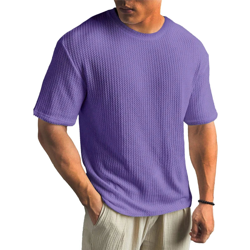 Beeckhoven™ | Wafelgebreid T-Shirt