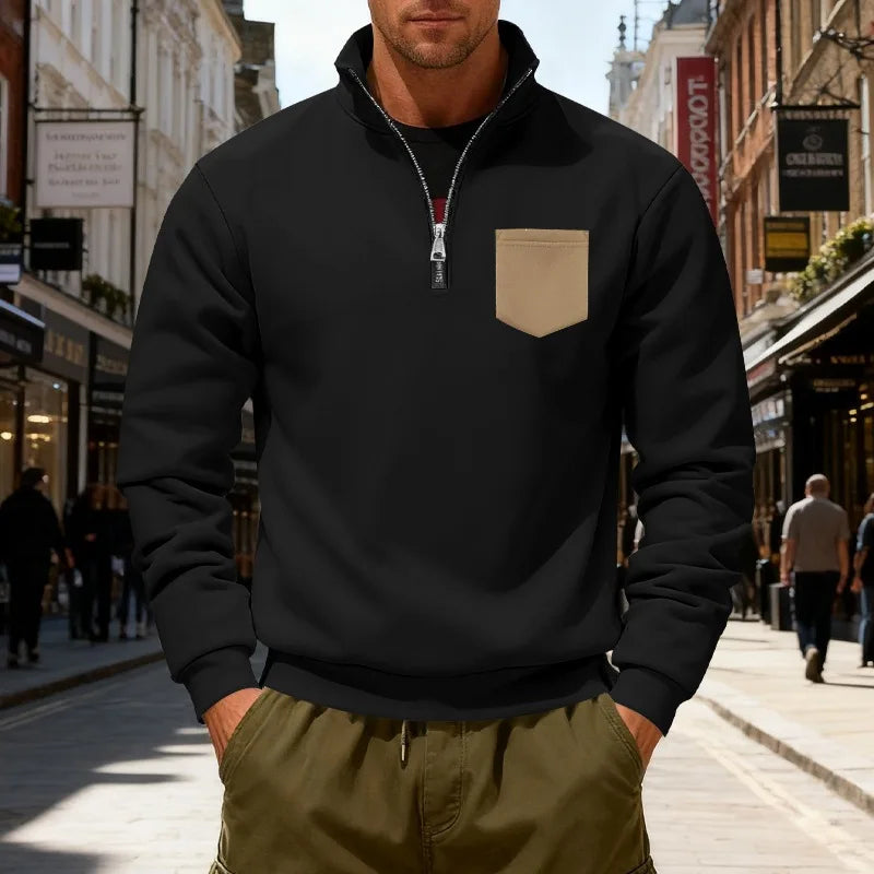 Beeckhoven™ | Stijlvol Fleece Sweatshirt Met Rits