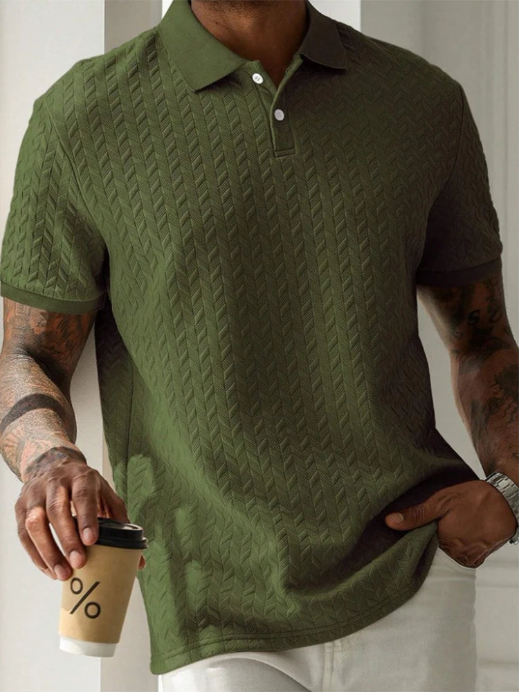Beeckhoven™ | Casual Getextureerde Polo