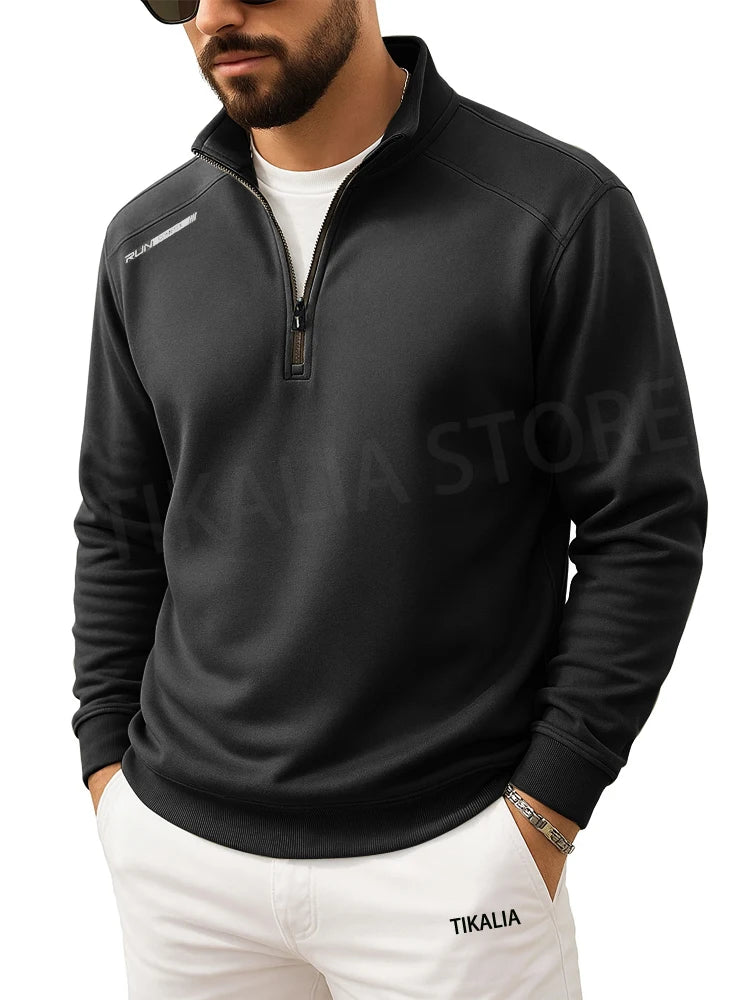 Beeckhoven™ | Herensweatshirt Met Halve Rts