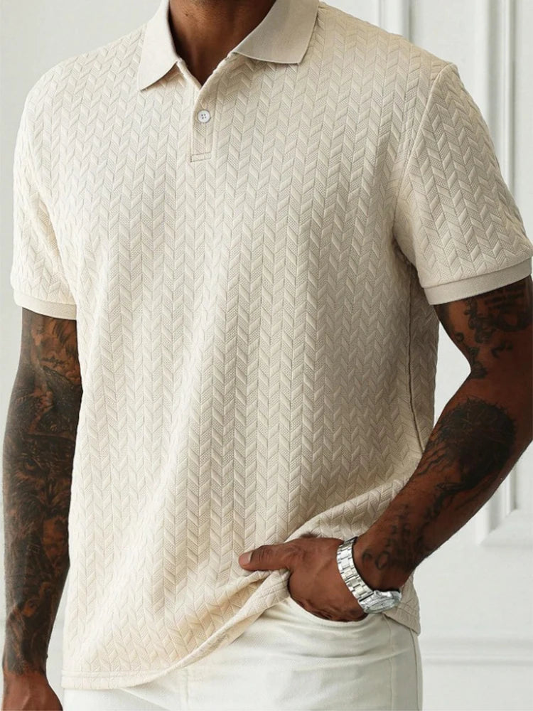 Beeckhoven™ | Casual Getextureerde Polo