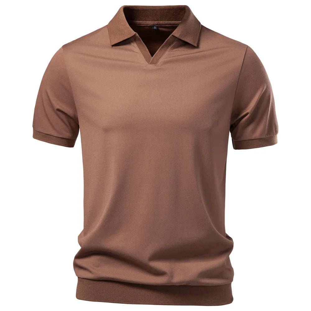 Beeckhoven™ | Ademend Poloshirt Met V-Hals