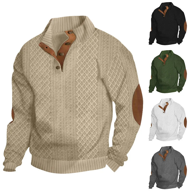 Beeckhoven™ | Casual Herentrui met Klassieke Details