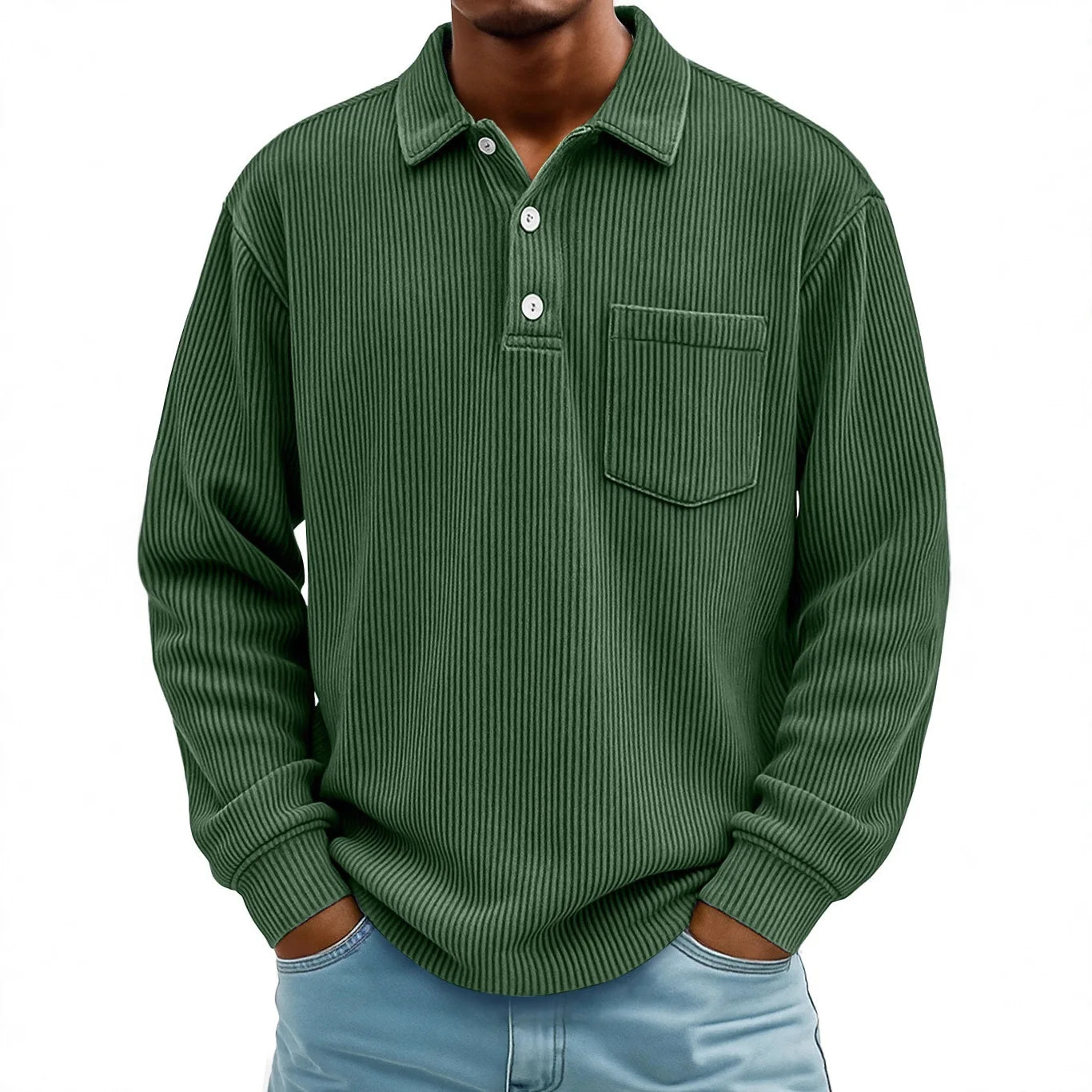Beeckhoven™ | Heren Corduroy Sweatshirt