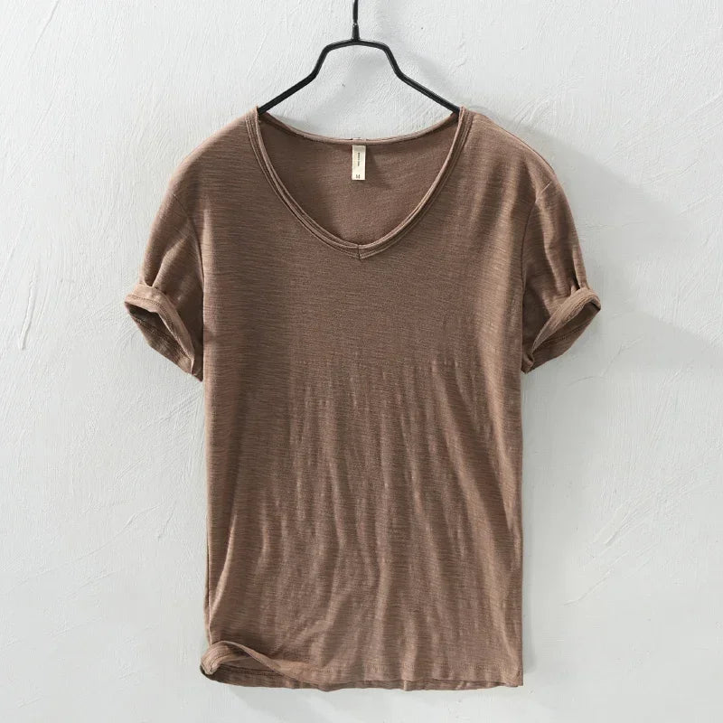 Beeckhoven™ | Casual 100% Katoen Heren T-Shirt