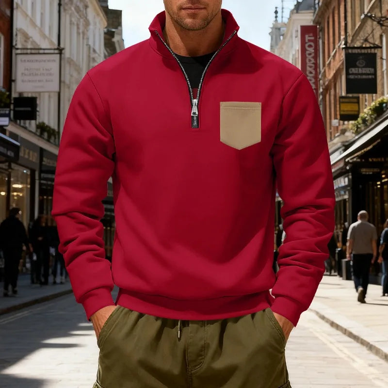 Beeckhoven™ | Stijlvol Fleece Sweatshirt Met Rits
