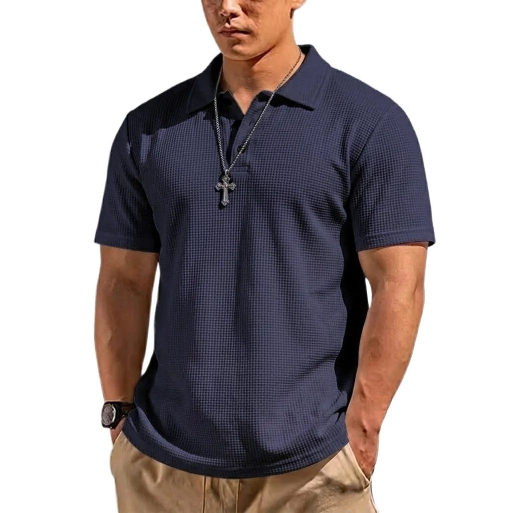 Beeckhoven™ | Zomer Heren Poloshirt Met Korte Mouwen