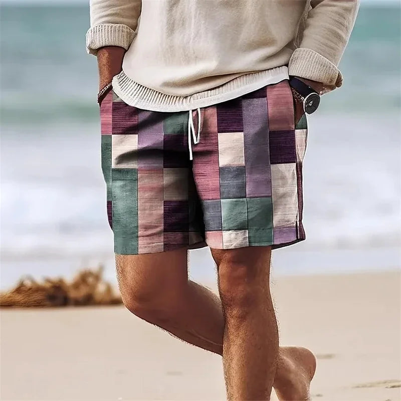 Beeckhoven™ | Kleurrijke Heren Strandbroek