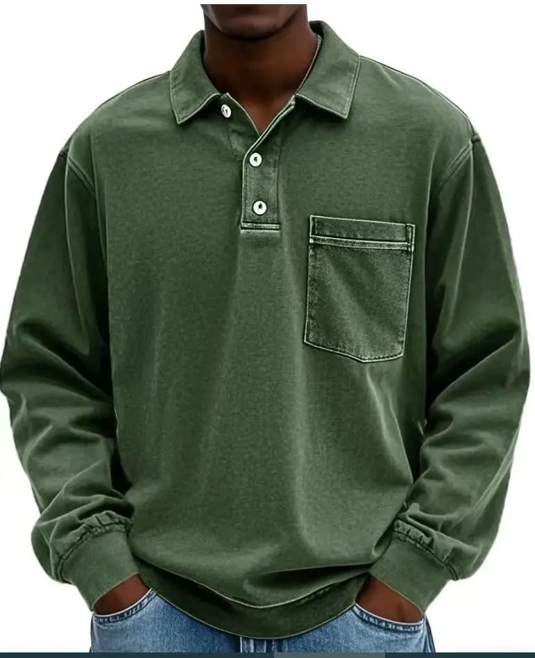 Beeckhoven™ | Casual Poloshirt Met Lange Mouwen