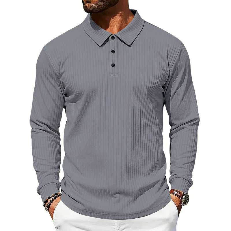 Beeckhoven™ | Heren Poloshirt Met Knoopdesign