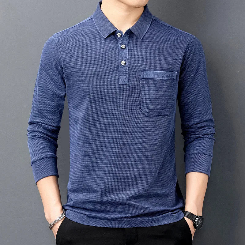 Beeckhoven™ | Klassiek Poloshirt Met Lange Mouwen