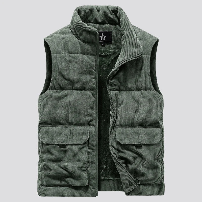 Beeckhoven™ | Gevoerde Curduroy Bodywarmer