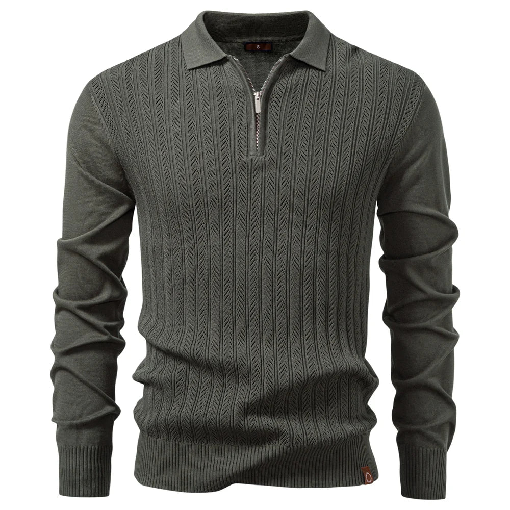 Beeckhoven ™ |  Slim-Fit & Casual Polo Met Rits