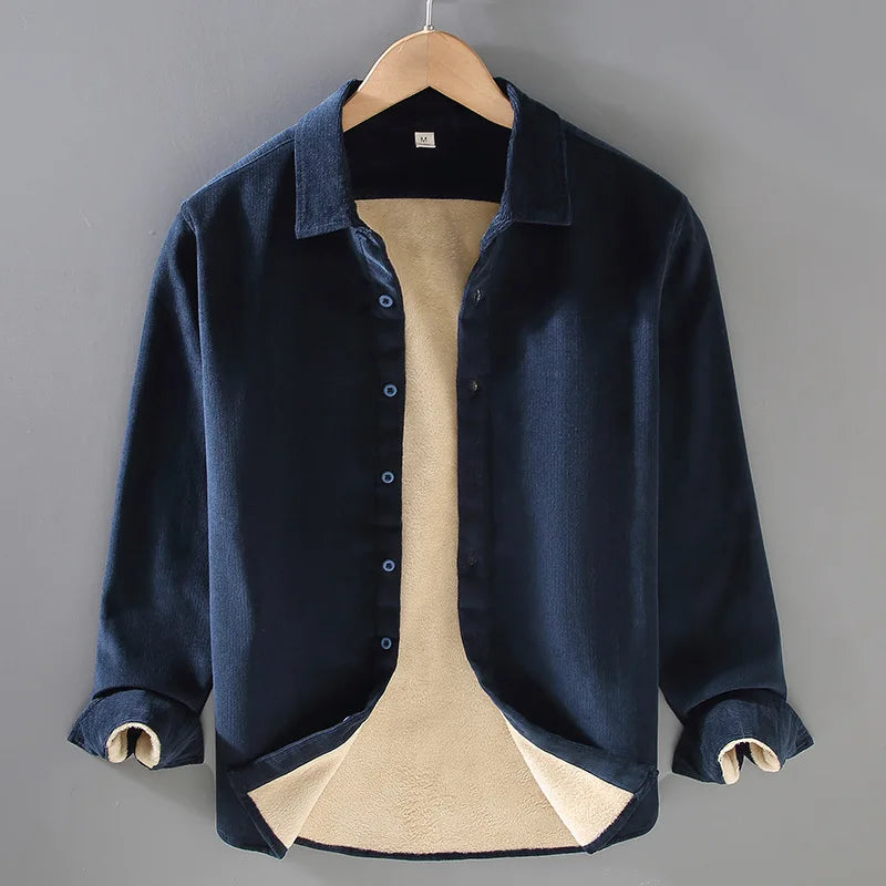 Beeckhoven™ | Fleece Gevoerd Corduroy Overhemd