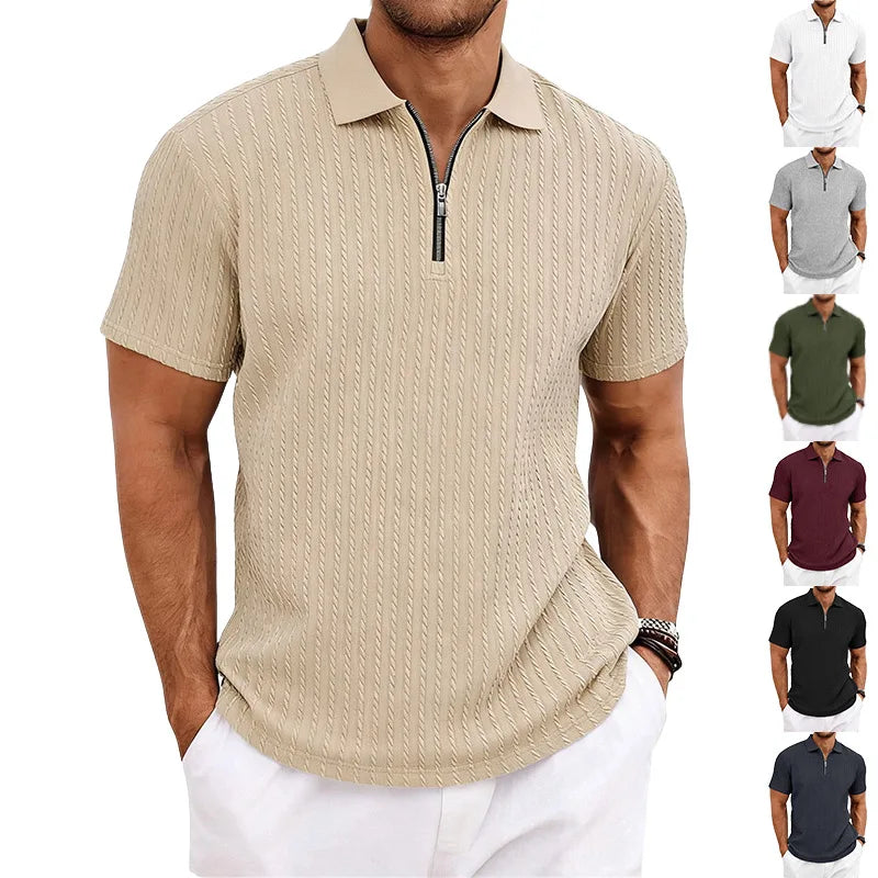 Beeckhoven™ | Moderne Zomer Polo Met Rits