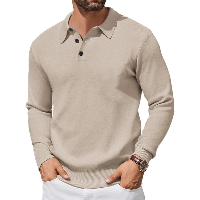 Beeckhoven™ | Gebreid Heren Poloshirt