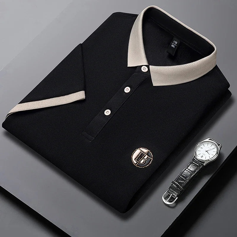 Beeckhoven™ | Luxe Poloshirt met Verfijnd Embleem