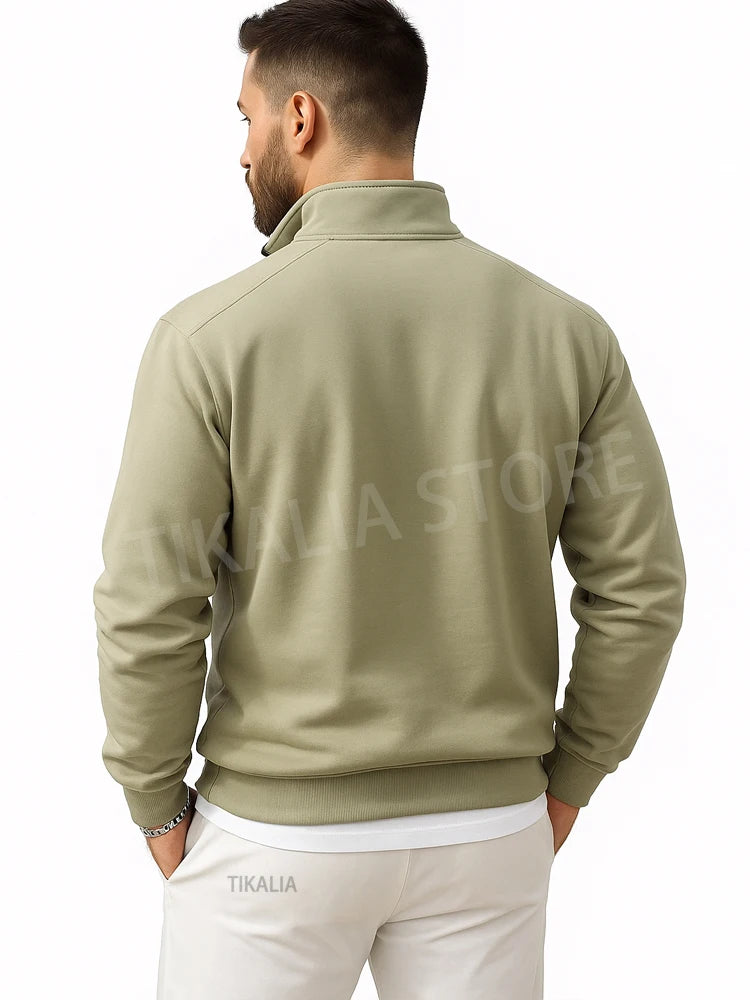 Beeckhoven™ | Herensweatshirt Met Halve Rts