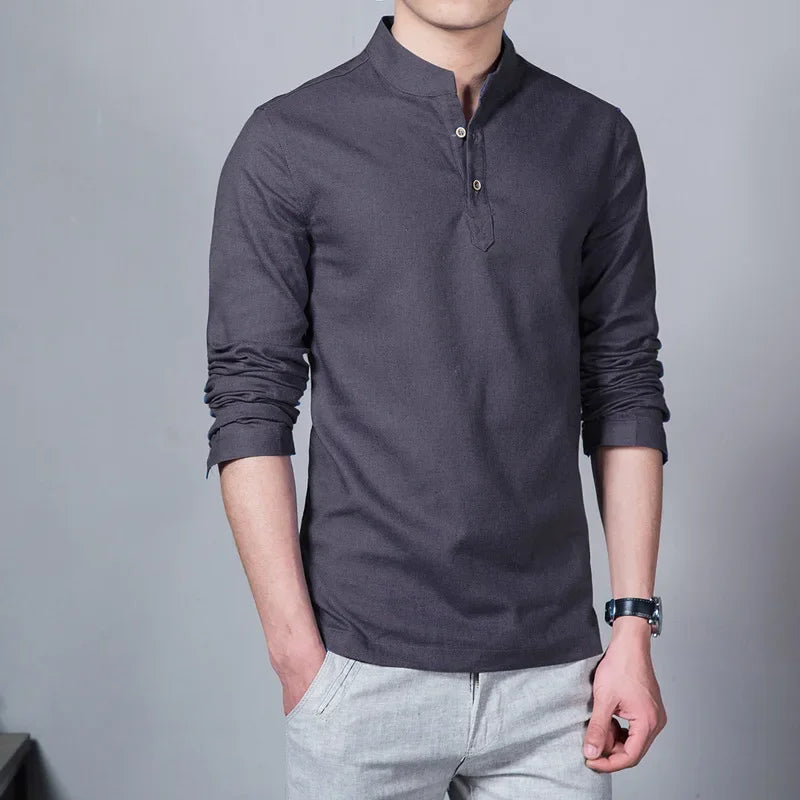 Beeckhoven™ | Casual Polo Met Lange Mouwen