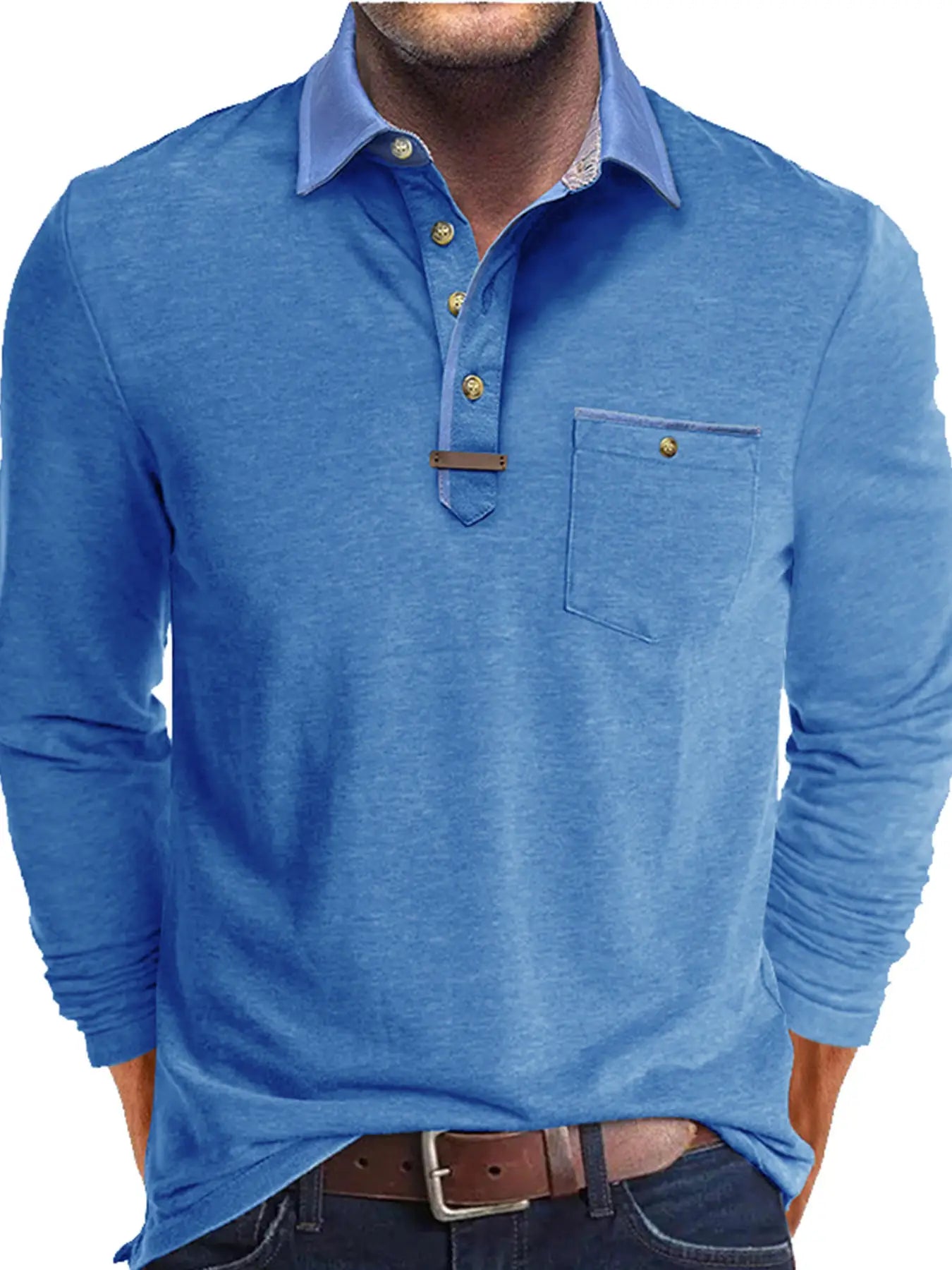 Beeckhoven™ | Klassiek Shirt Met Lange Mouwen