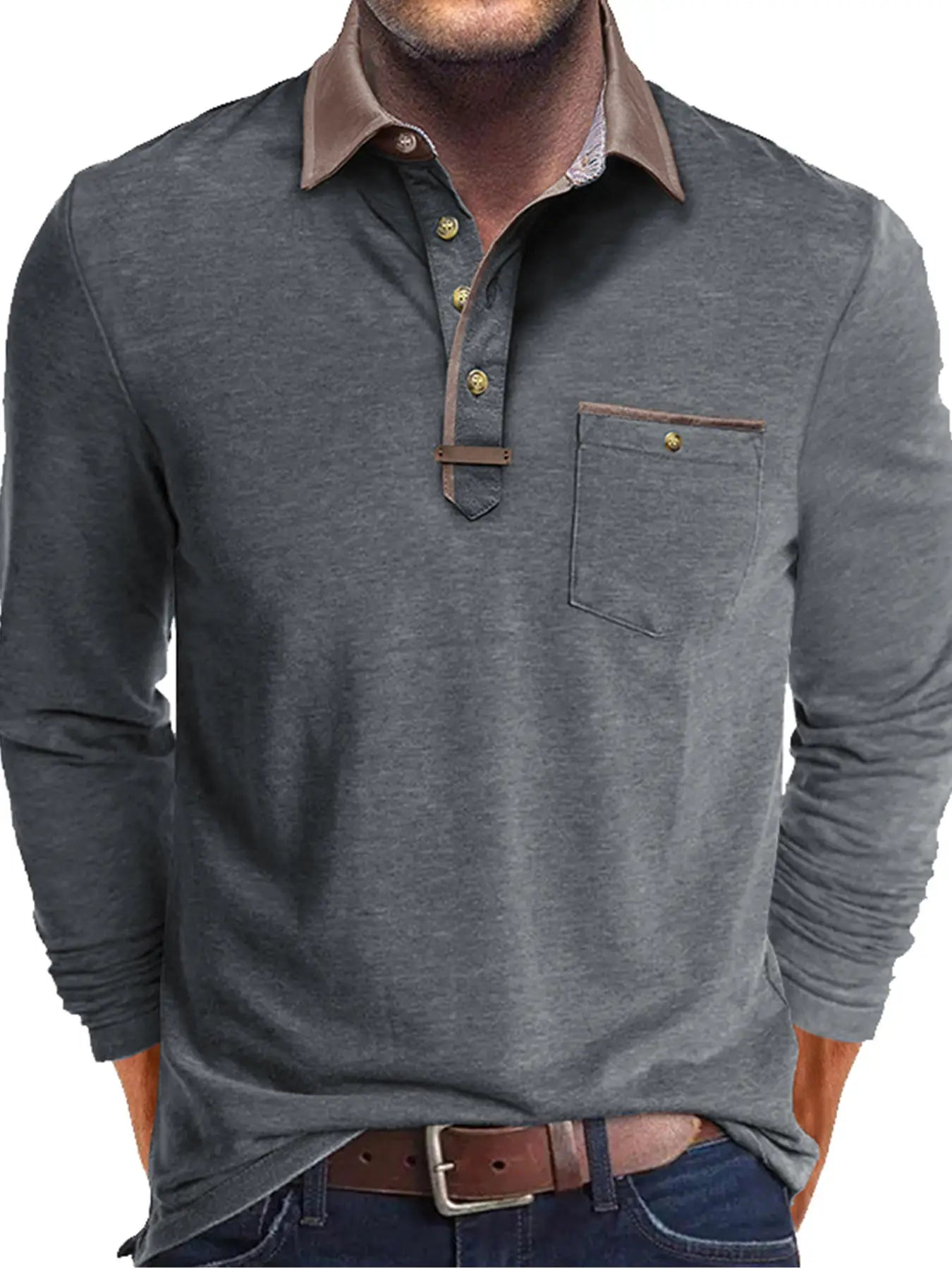 Beeckhoven™ | Klassiek Shirt Met Lange Mouwen