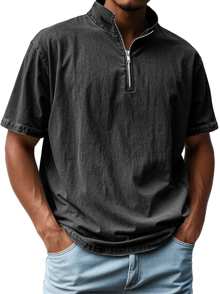 Beeckhoven™ | Zip-up Kraag Overhemd