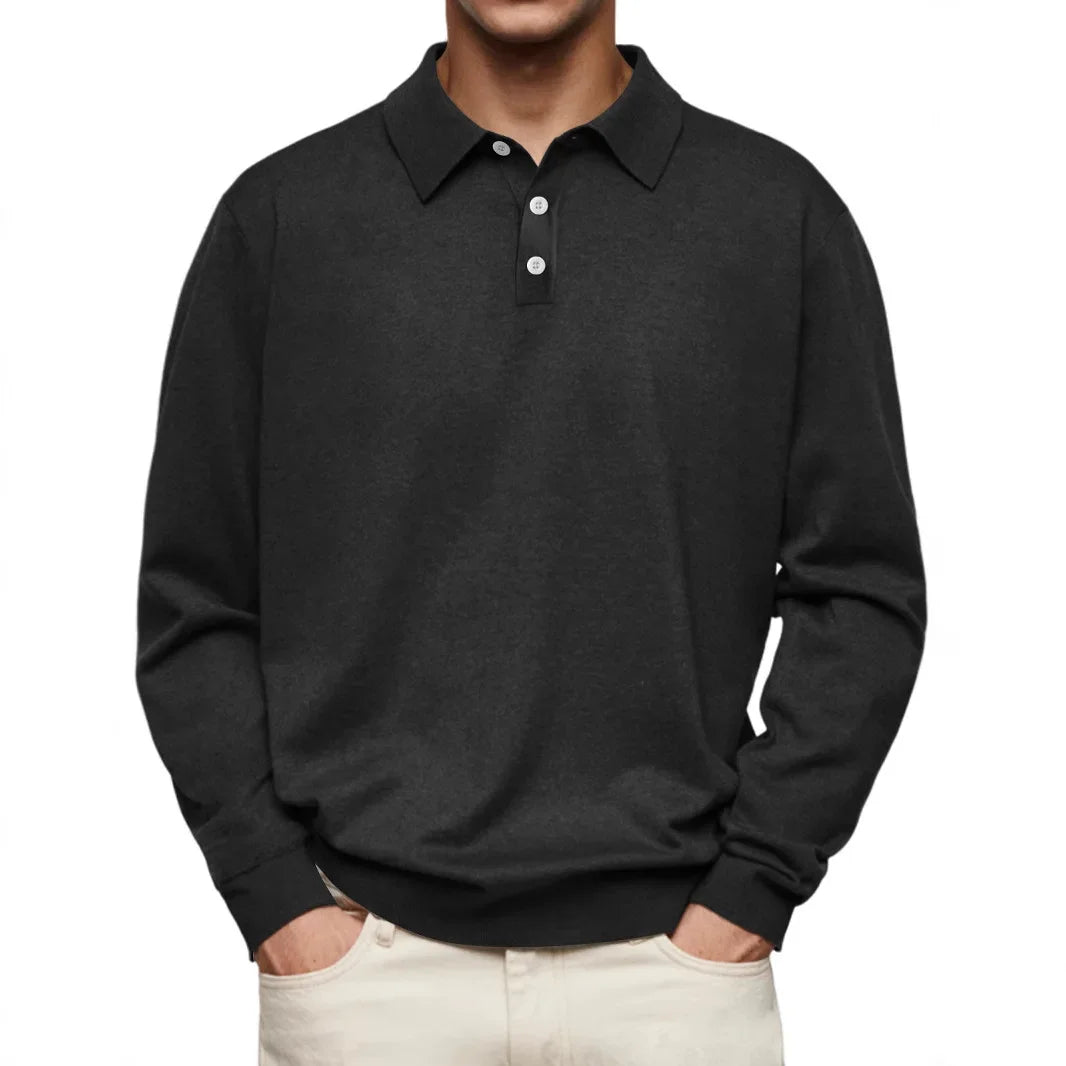 Beeckhoven™ | Casual Poloshirt met Lange Mouwen