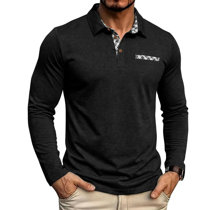 Beeckhoven™ | Stijlvol Mannen Shirt Met Lange Mouwen