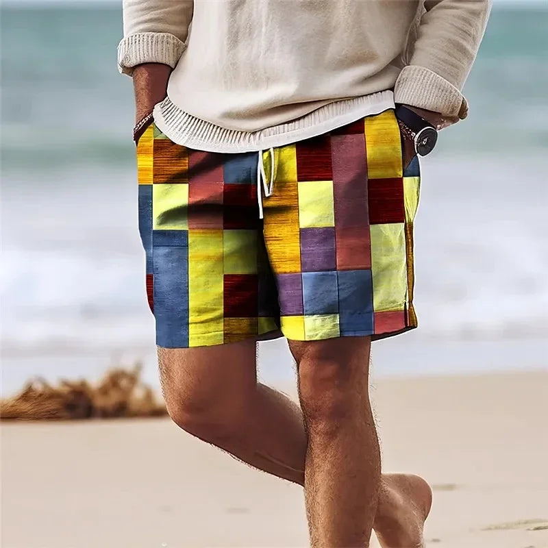 Beeckhoven™ | Kleurrijke Heren Strandbroek