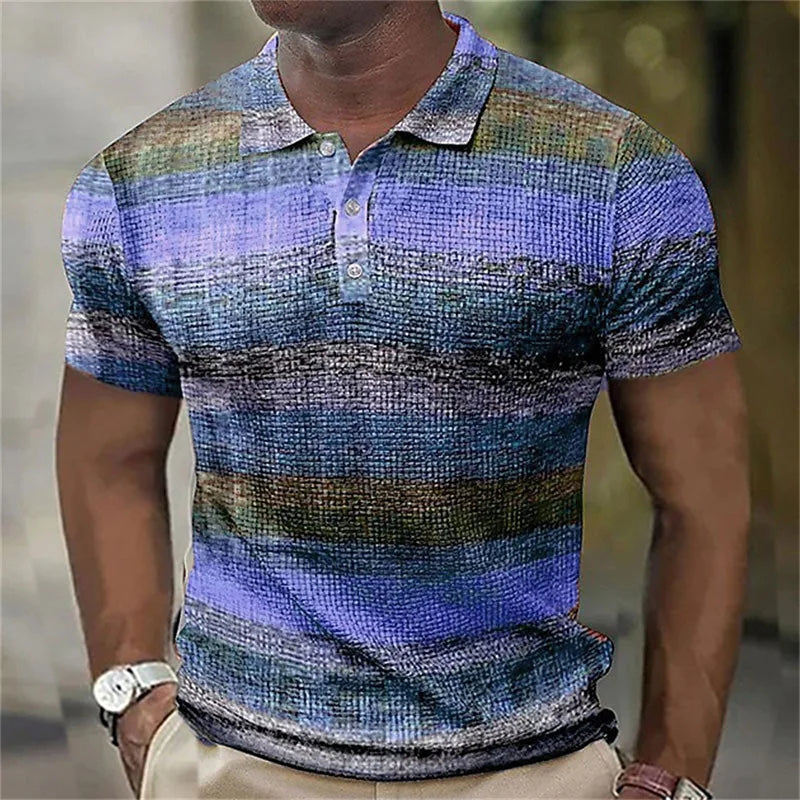 Beeckhoven™ | Kleurrijk Heren Poloshirt