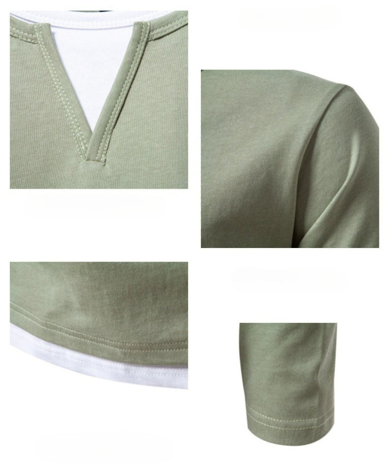 Beeckhoven™ | Dubbellaags Shirt Met Lange Mouwen