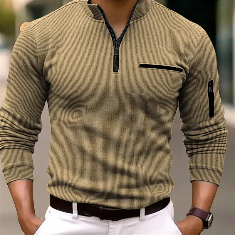 Beeckhoven™ | Outdoor Longsleeve met Halve Rits