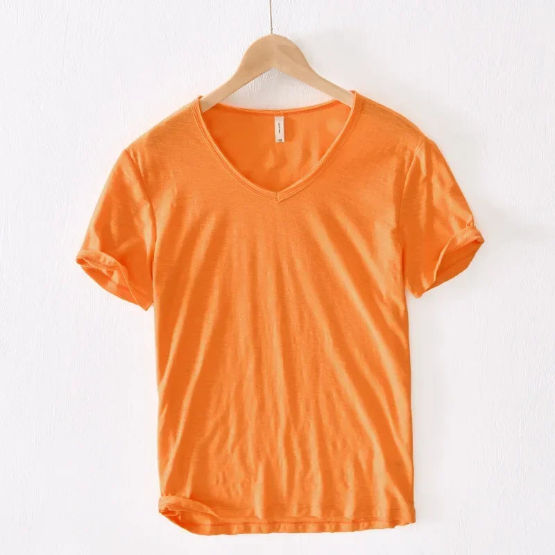 Beeckhoven™ | Casual 100% Katoen Heren T-Shirt