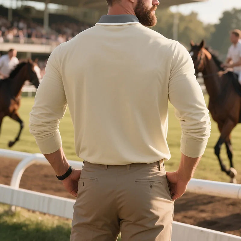 Beeckhoven™ | Stijlvol Poloshirt Met Lange Mouwen