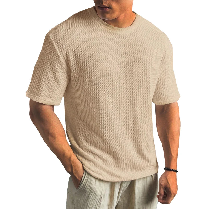 Beeckhoven™ | Wafelgebreid T-Shirt