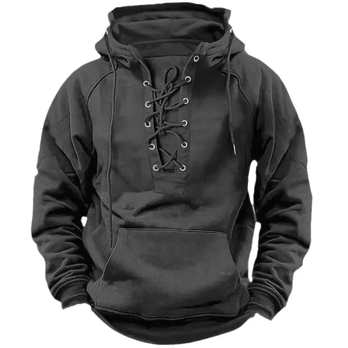 Beeckhoven™ | Robuuste Hoodie Met Vetersluiting