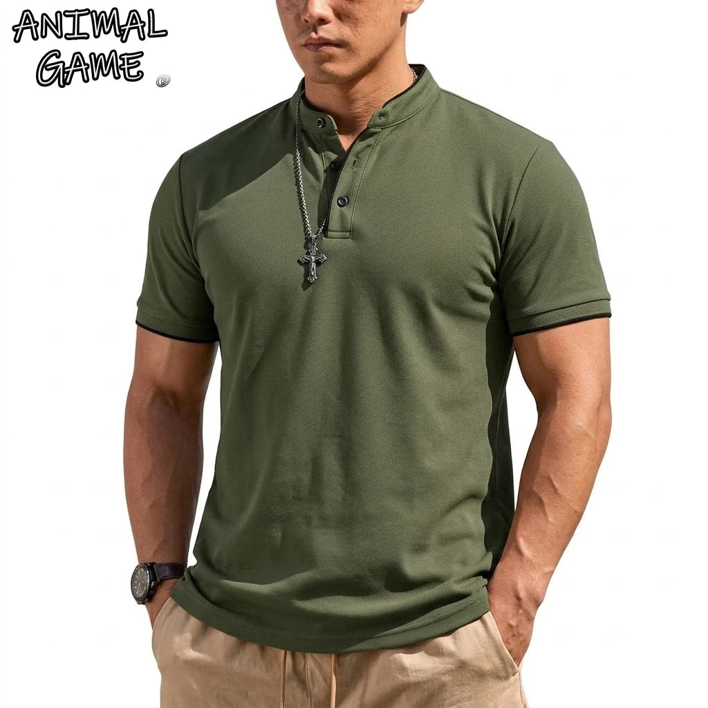 Beeckhoven™ | Zomer Henley-Shirt