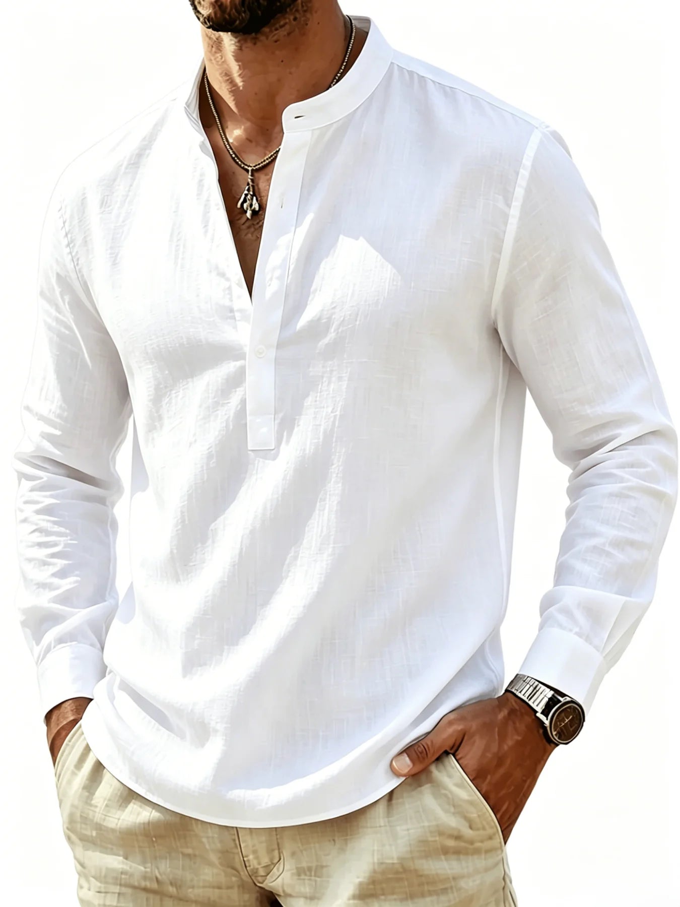 Beeckhoven™ | Ademend Shirt Met Lange Mouwen