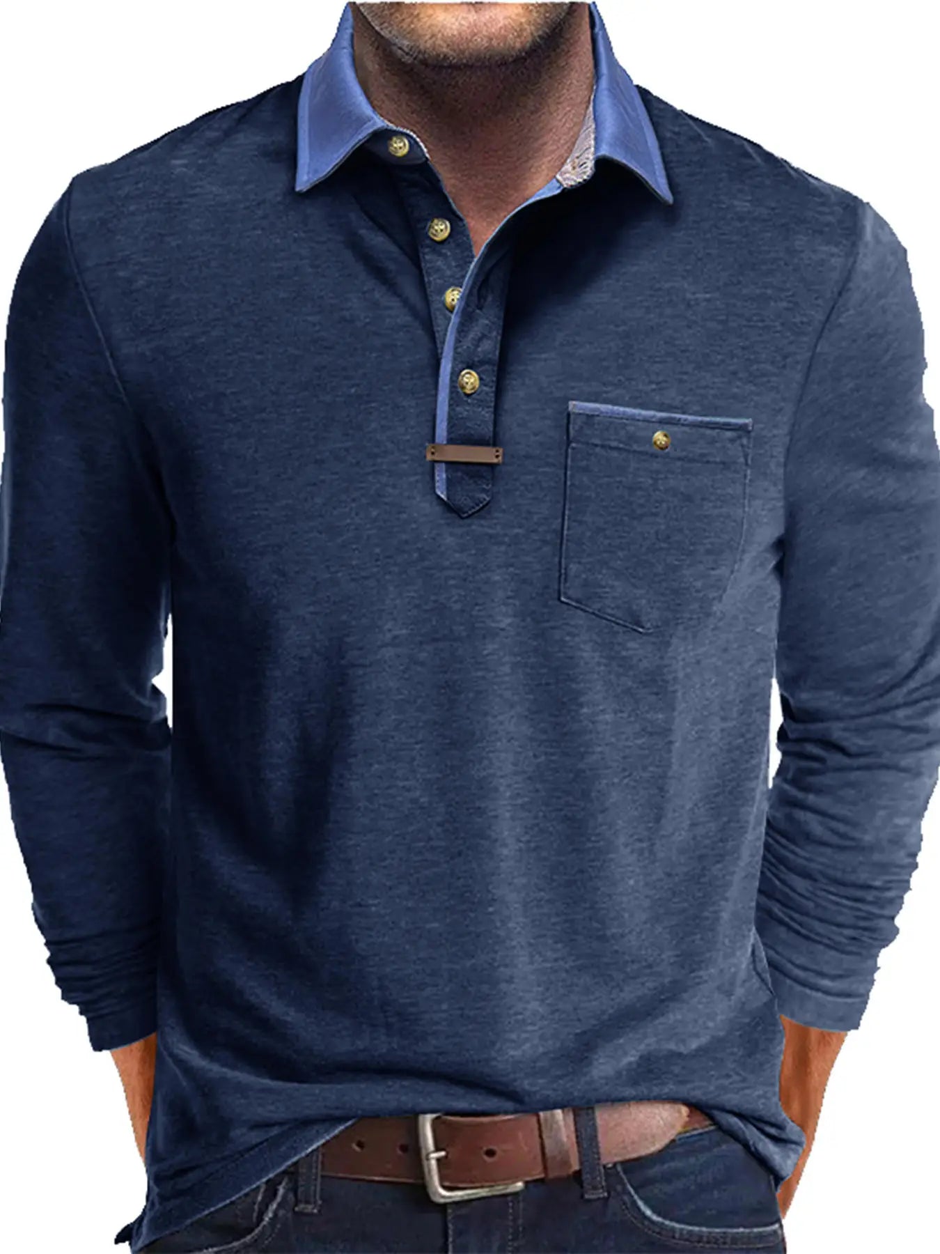 Beeckhoven™ | Klassiek Shirt Met Lange Mouwen