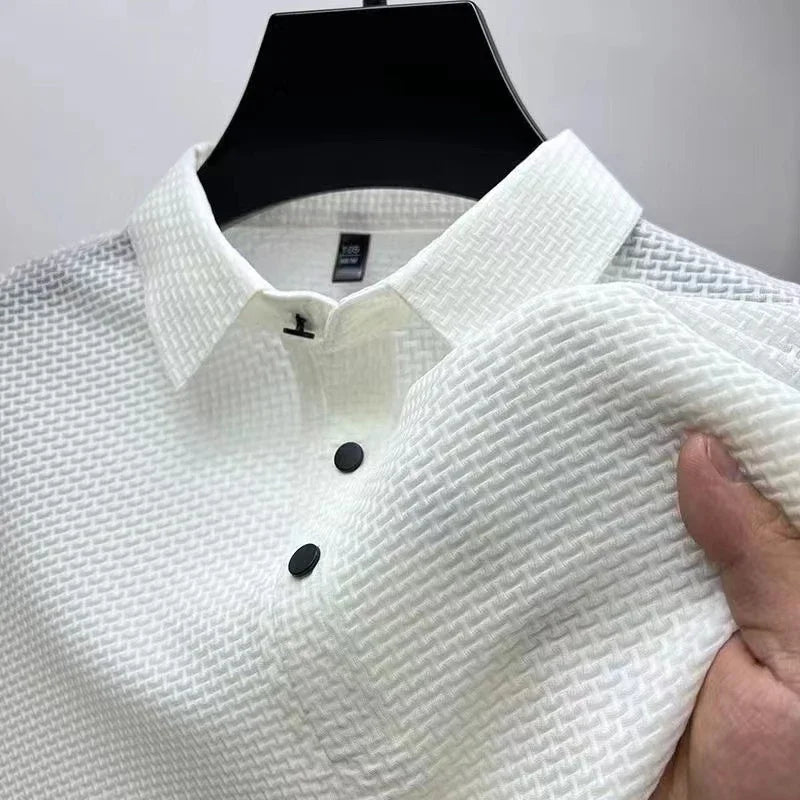 Beeckhoven™ | Moderne Structuur Polo – Comfort & Klasse