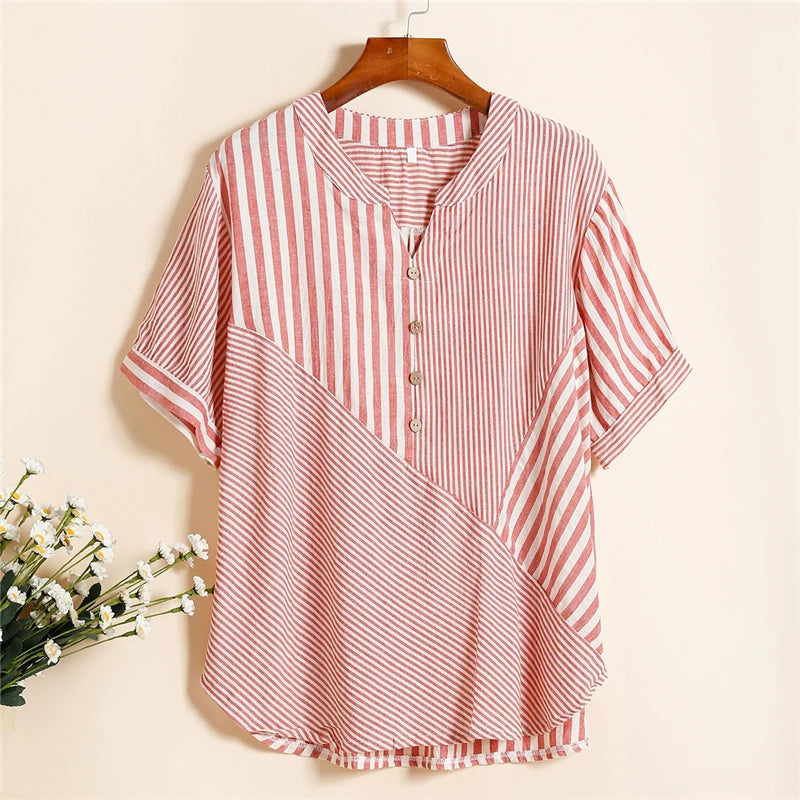 Beeckhoven™ | Comfortabele Katoenen Damesblouse