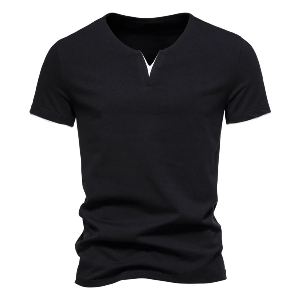 Beeckhoven™ | Heren Zomer T-shirt Met V-Hals