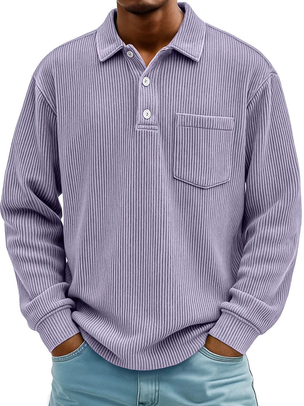 Beeckhoven™ | Heren Corduroy Sweatshirt