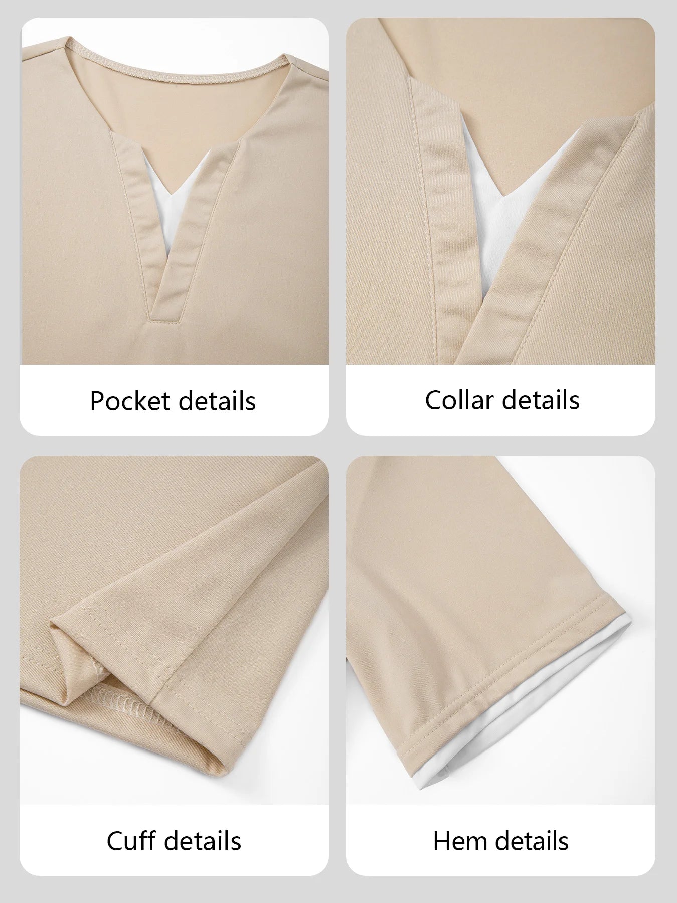 Beeckhoven™ | Heren Zomer T-shirt Met V-Hals